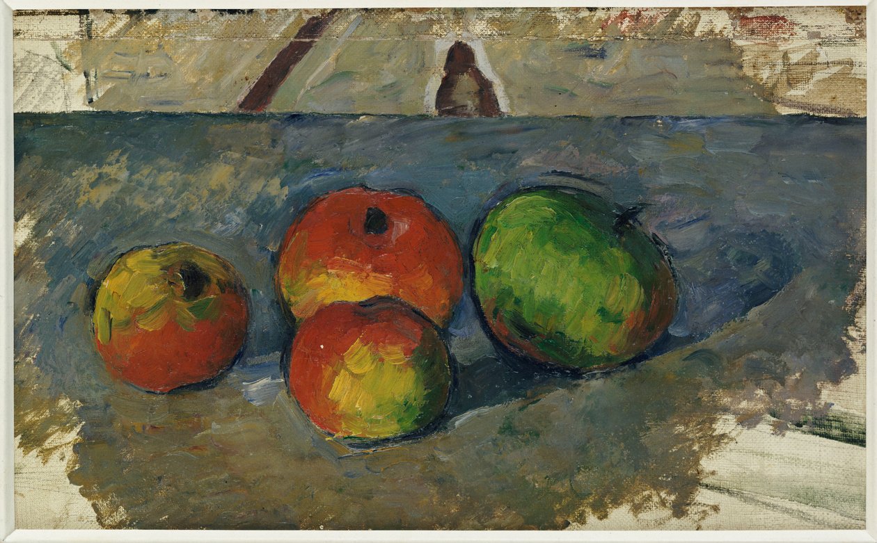 Négy alma, 1879-82 körül alkotó: Paul Cézanne