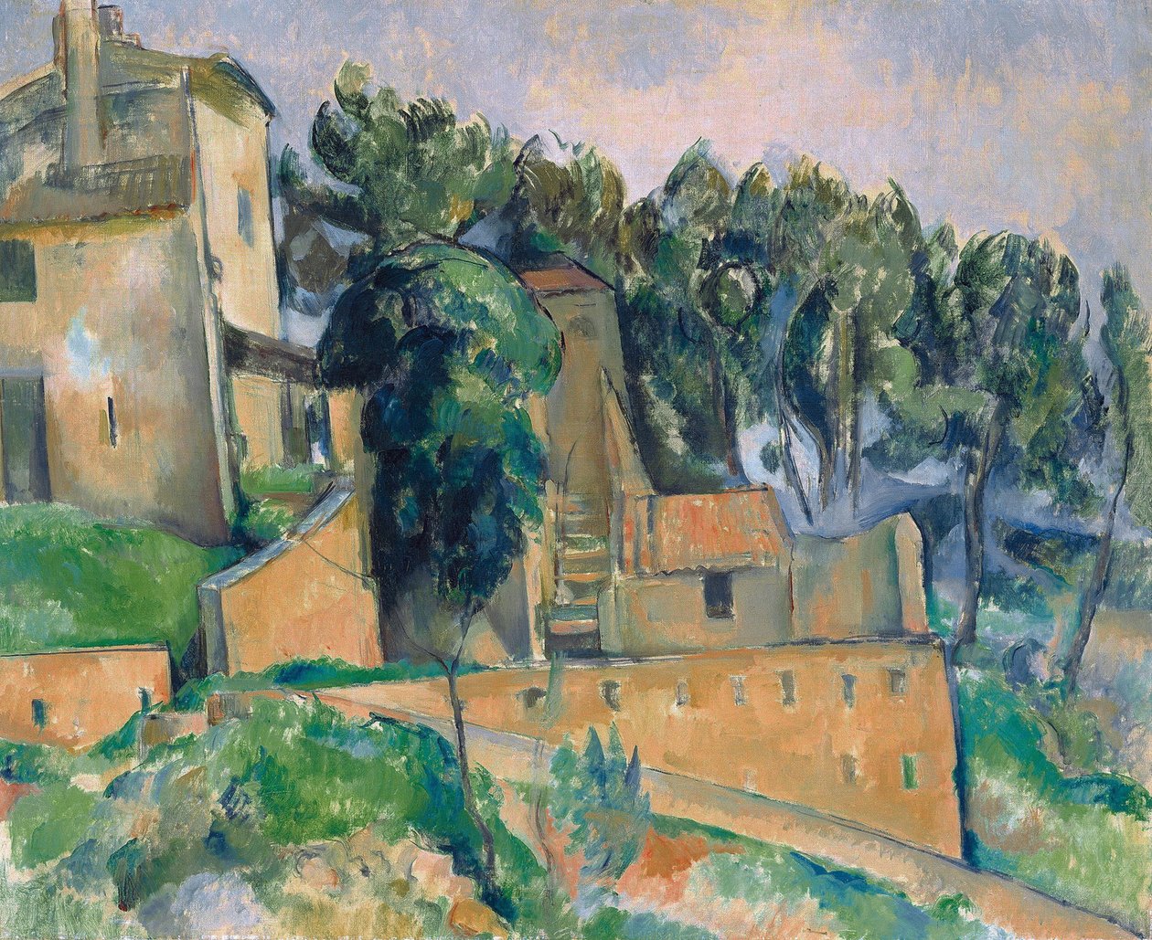 Francia: La Maison de Bellevue Bellevue-i ház alkotó: Paul Cézanne