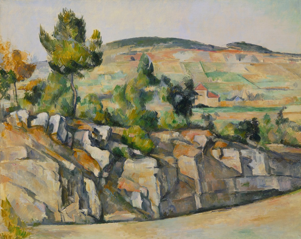 Francia: La Route en Provence La Route en Provence La Route en Provence alkotó: Paul Cézanne