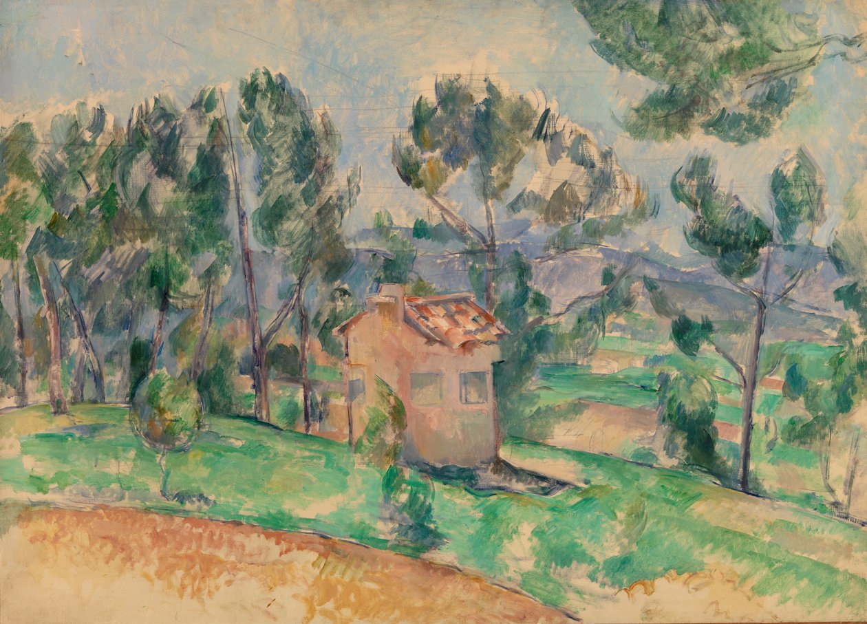 Vadászház Provence-ban alkotó: Paul Cézanne