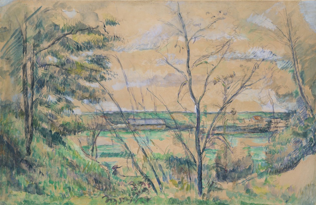 Az Oise-völgyben, 1878-80. alkotó: Paul Cézanne