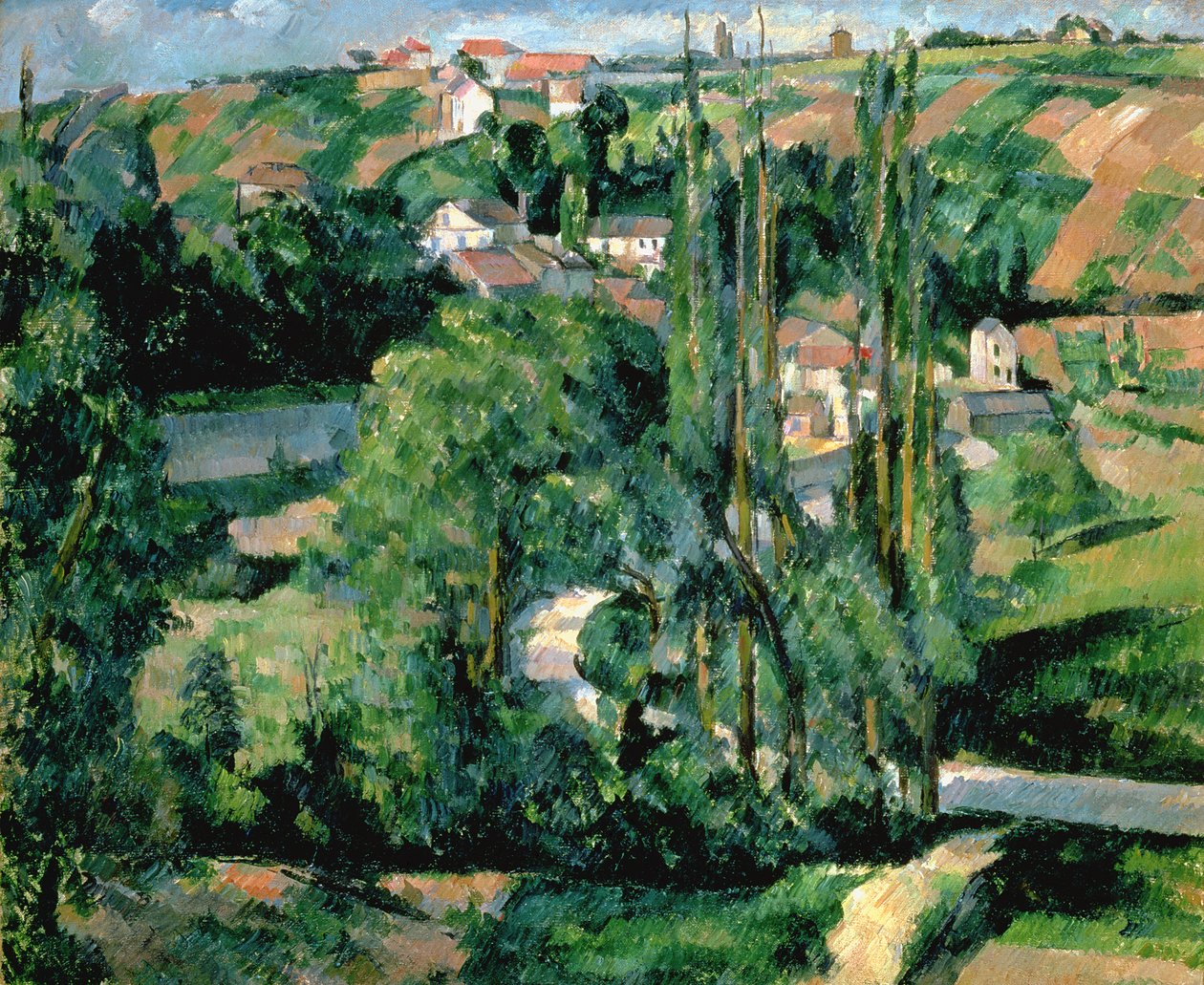 Jalais-hegy, Pontoise, 1879-81 alkotó: Paul Cézanne