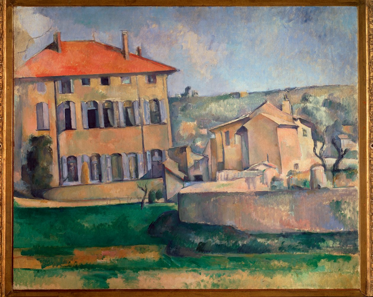Jas de Bouffan (olaj, vászon) alkotó: Paul Cézanne