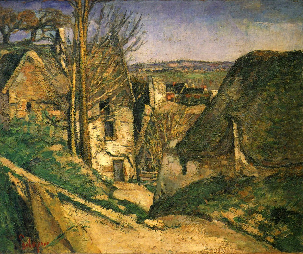 Az akasztott ember háza, Auvers-sur-Oise alkotó: Paul Cézanne