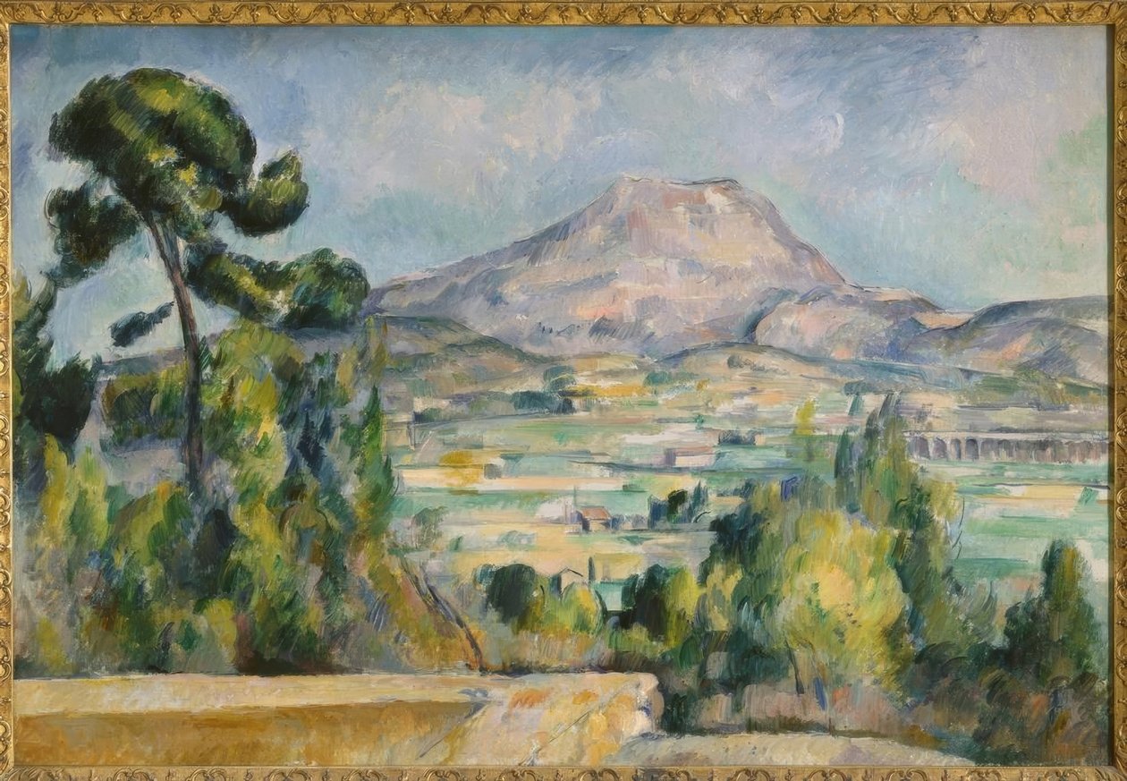 A Sainte-Victoire hegy alkotó: Paul Cézanne
