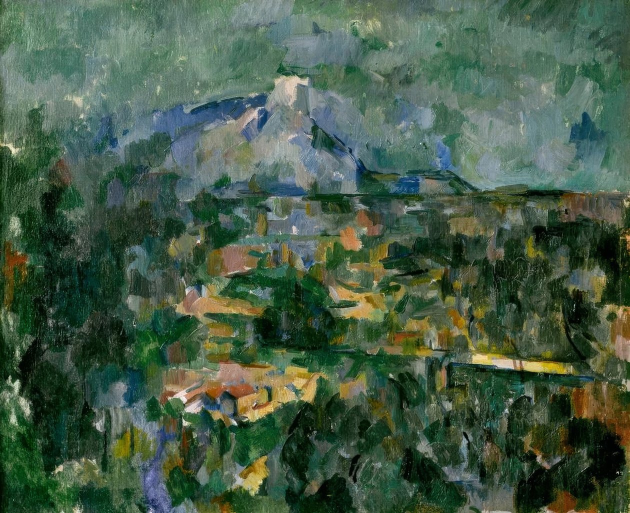 A Sainte-Victoire hegy alkotó: Paul Cézanne