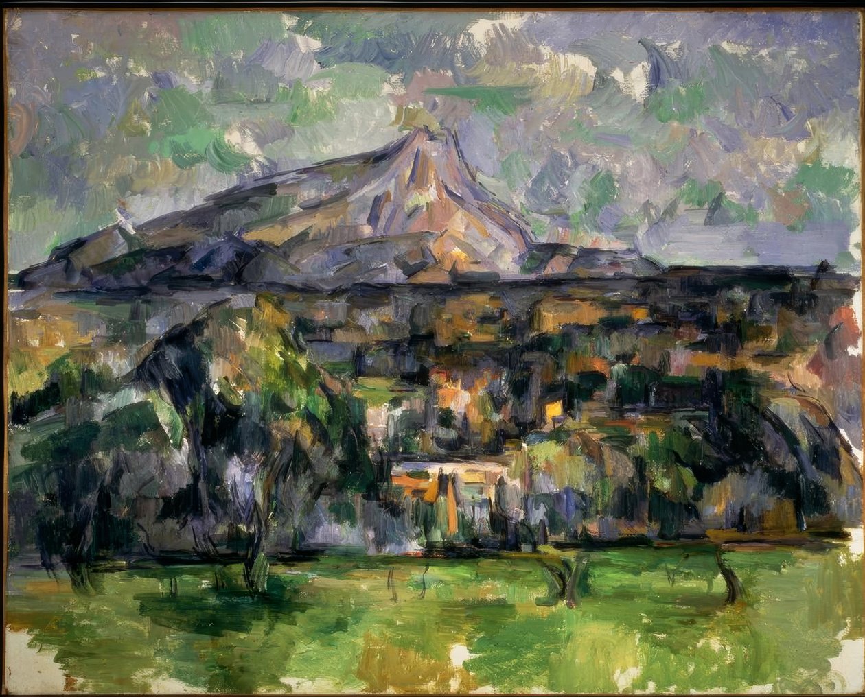 A Sainte-Victoire hegy alkotó: Paul Cézanne