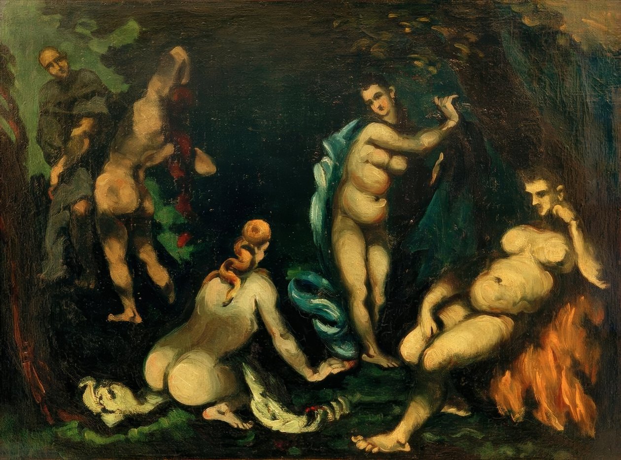 Szent Antal megkísértése alkotó: Paul Cézanne