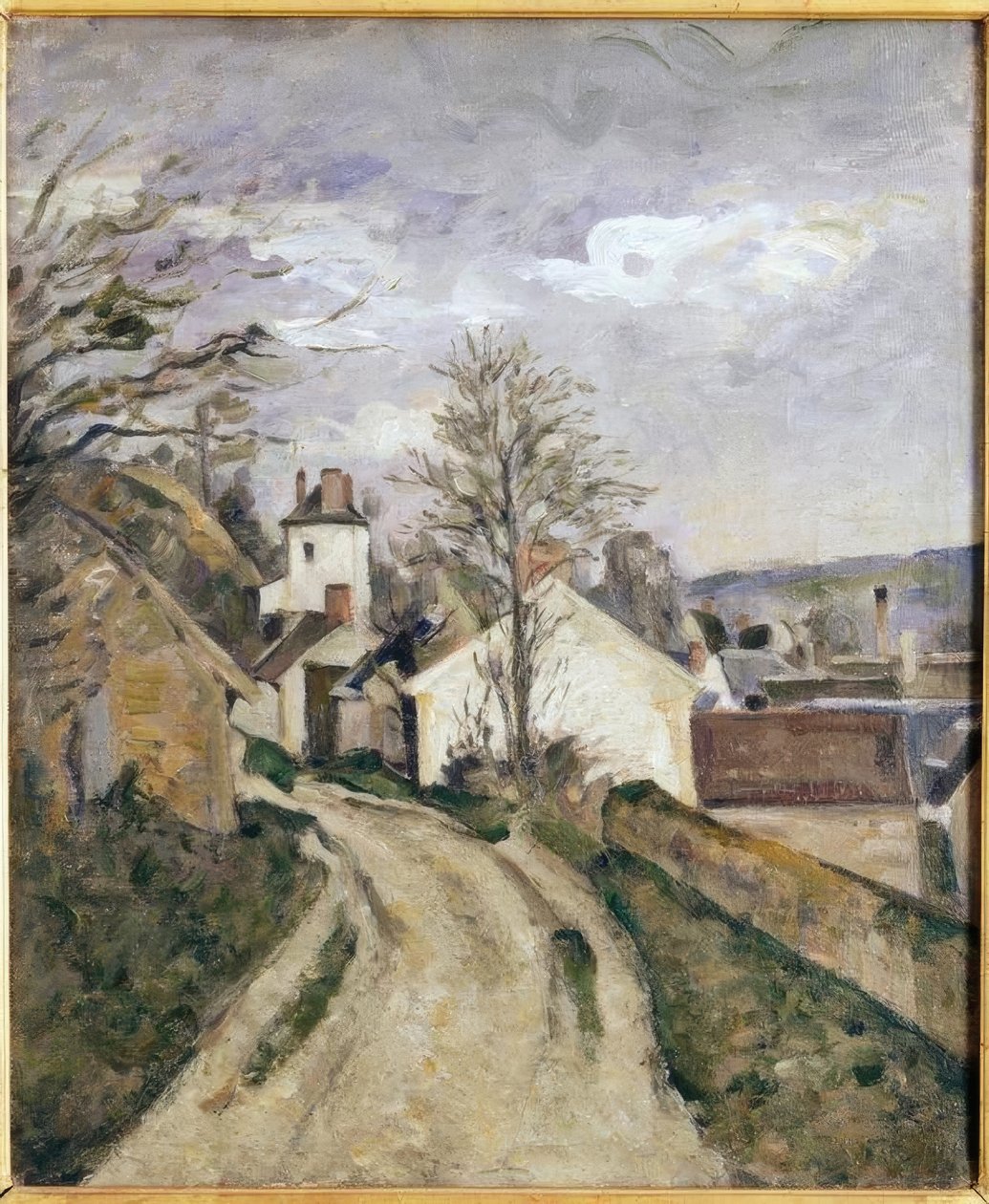 Gachet doktor háza Auversben alkotó: Paul Cézanne