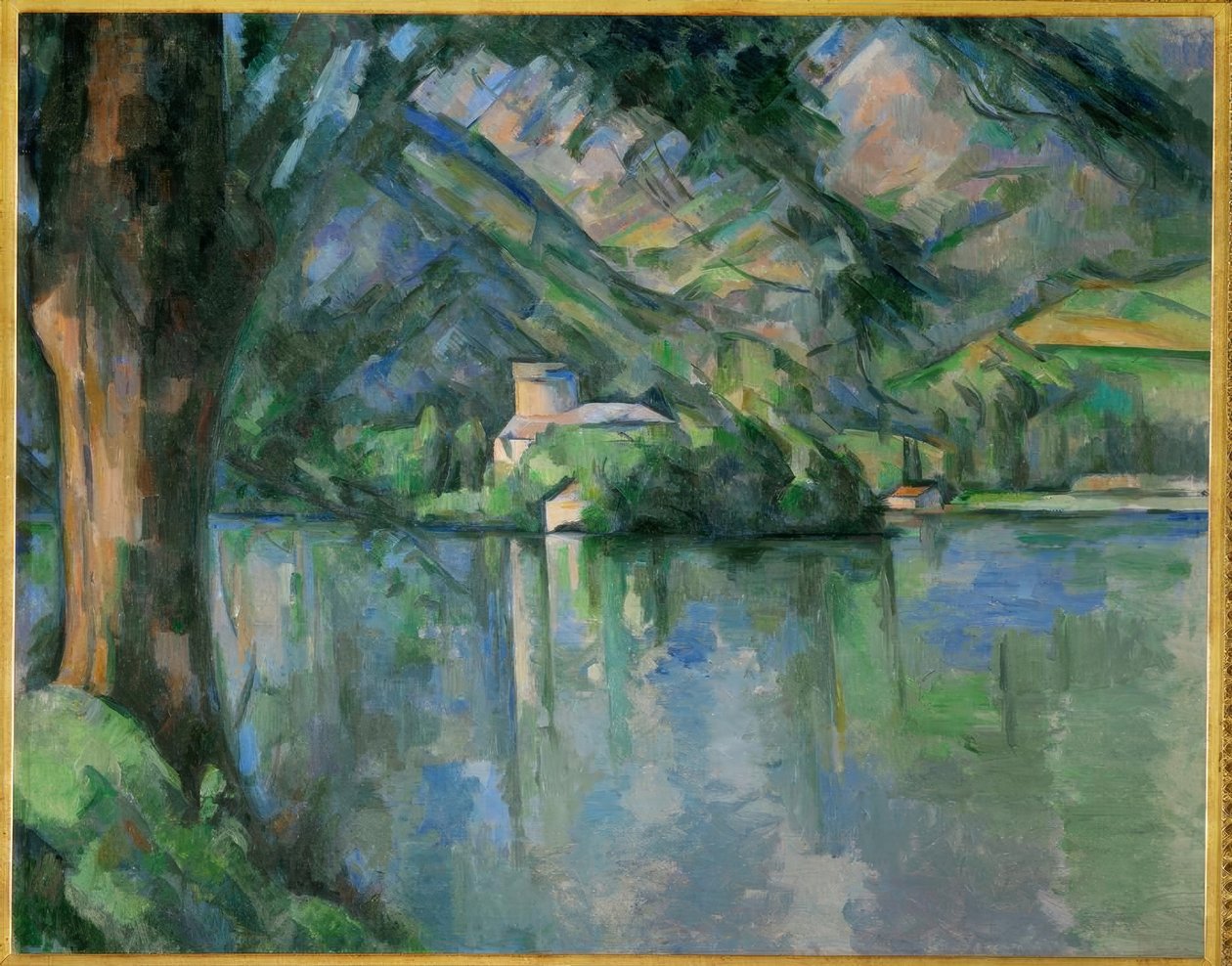 Annecy-tó alkotó: Paul Cézanne