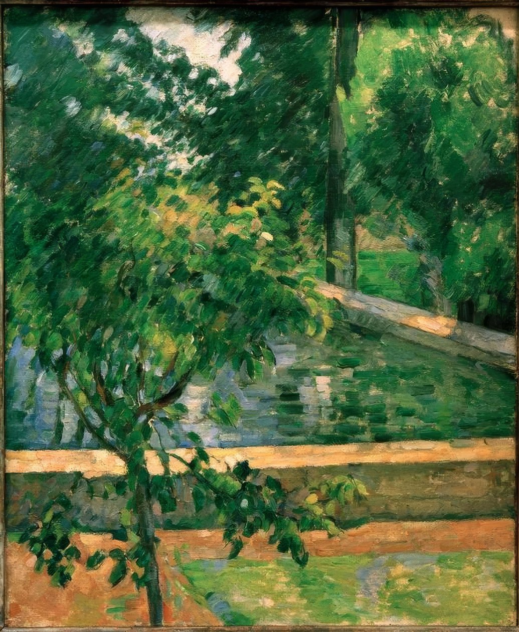 A Jas de Bouffan-medence alkotó: Paul Cézanne