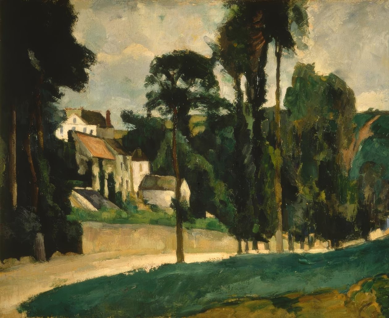 Le Clos des Mathurins Pontoise-ban alkotó: Paul Cézanne