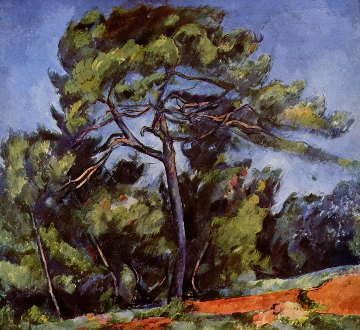 Le Grand Pin alkotó: Paul Cézanne
