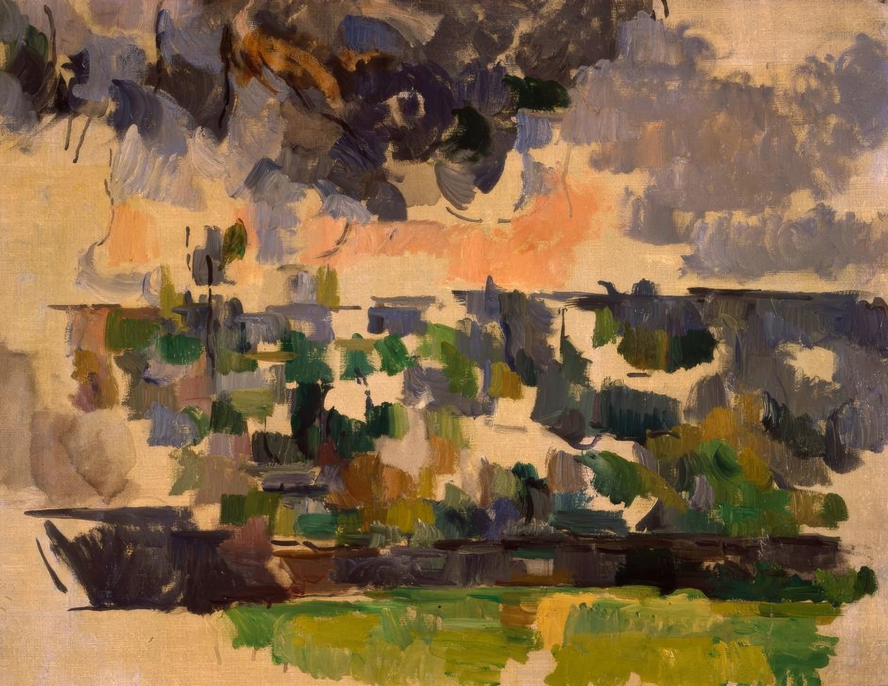 A Jardin de Lauves alkotó: Paul Cézanne