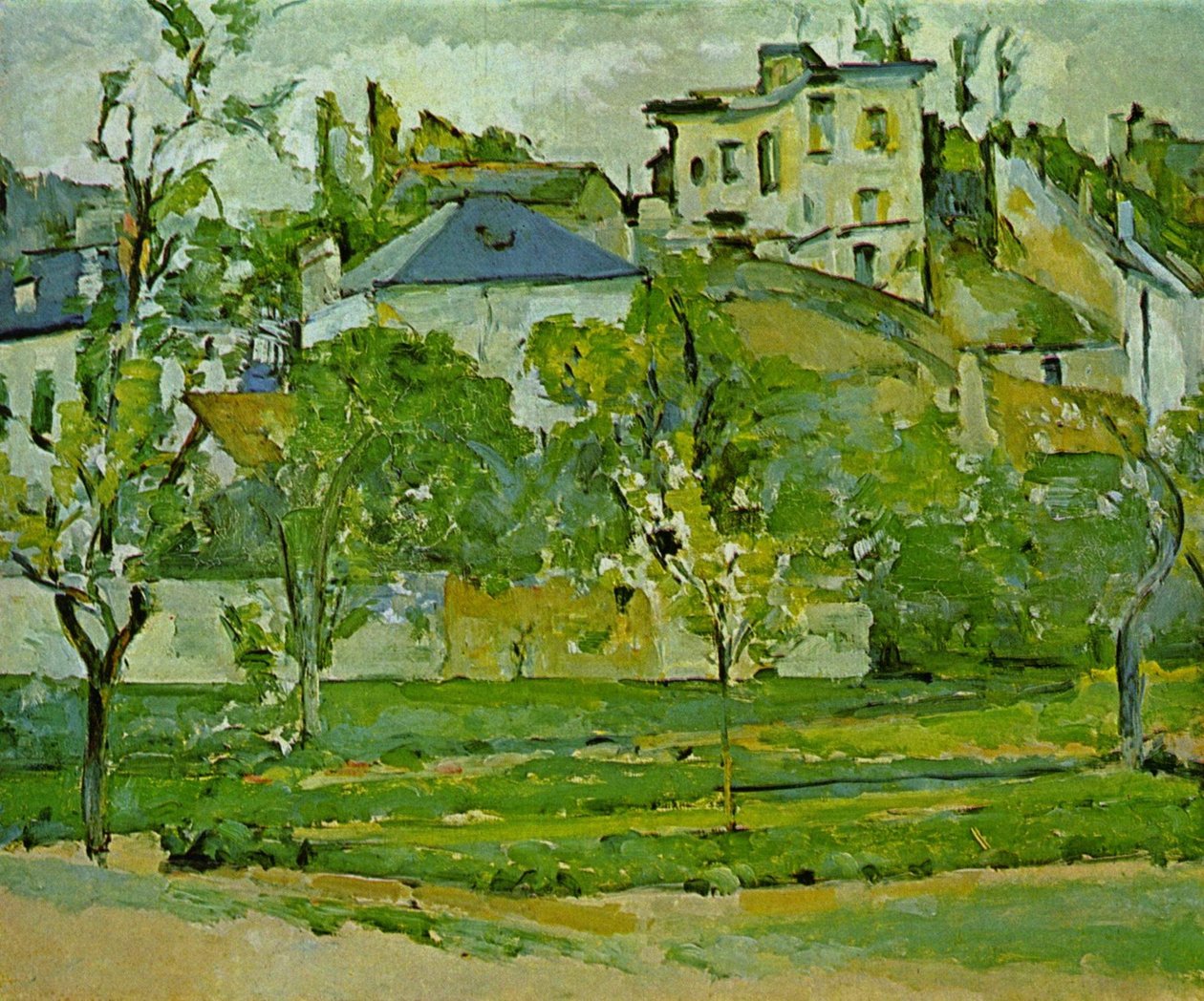 Le Jardin de Maubuisson, Pontoise alkotó: Paul Cézanne