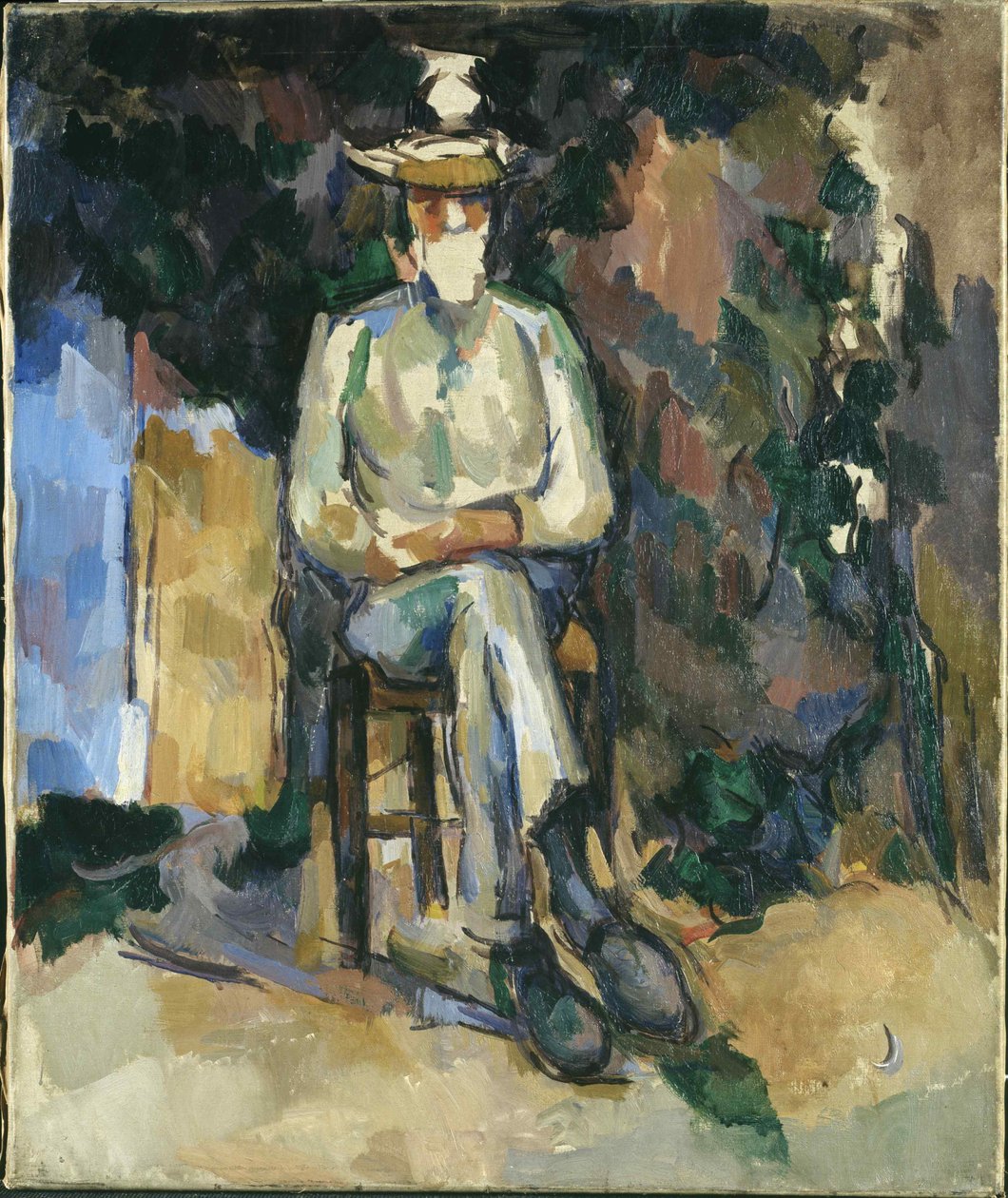Vallier kertész, kb. 1904-1906. alkotó: Paul Cézanne
