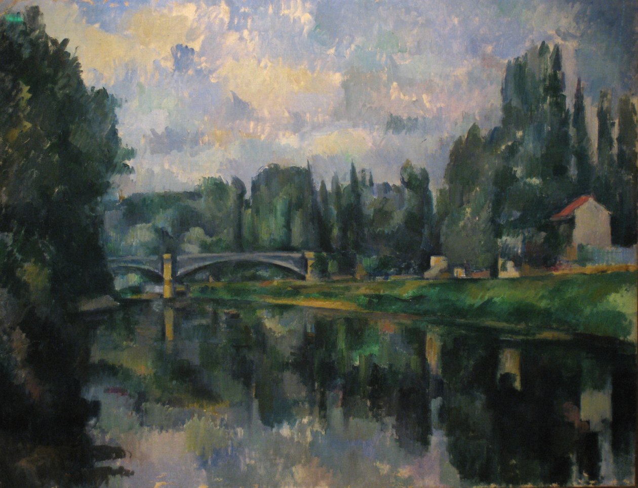 A Marne hídja Créteil-nél alkotó: Paul Cézanne
