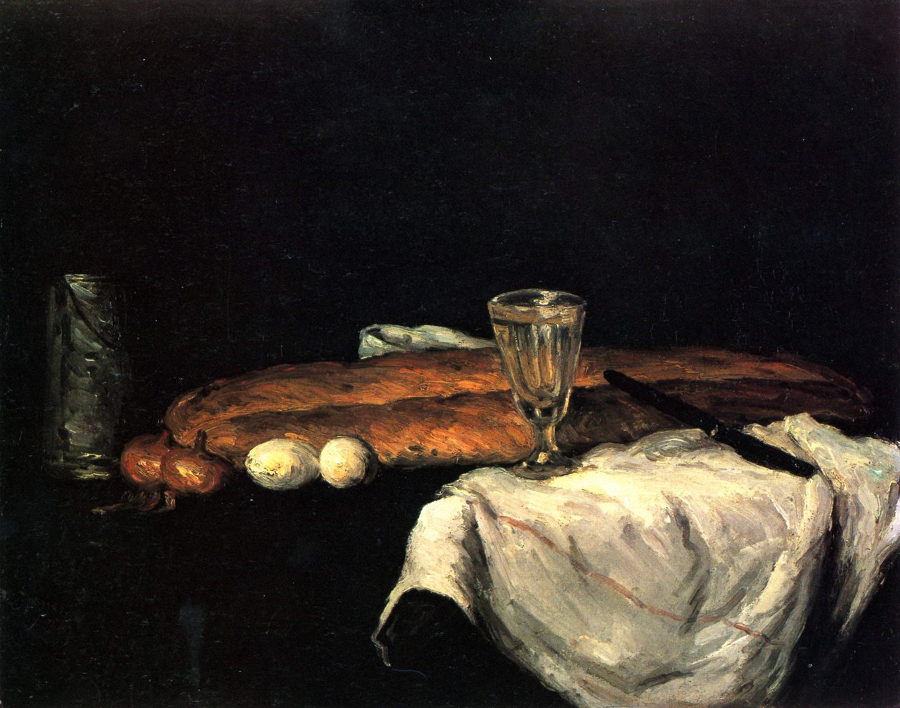 Kenyér és tojás alkotó: Paul Cézanne
