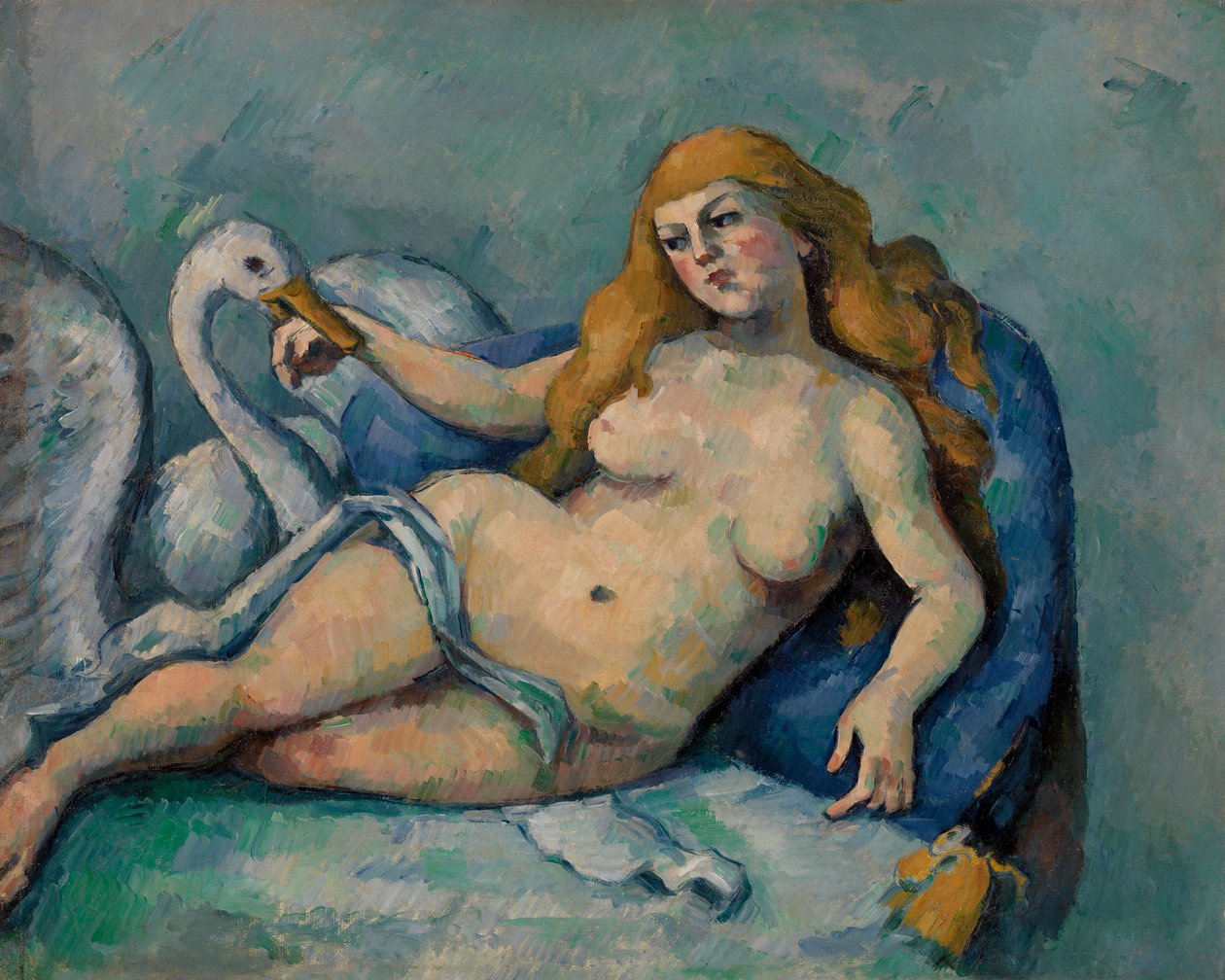 Léda és a hattyú (Leda a hattyú) alkotó: Paul Cézanne