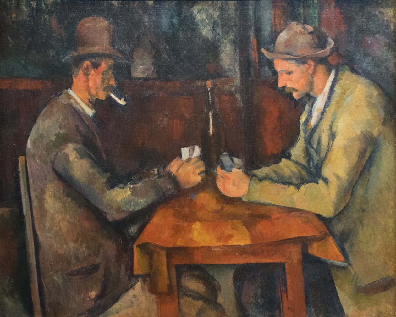 A kártyajátékosok alkotó: Paul Cézanne