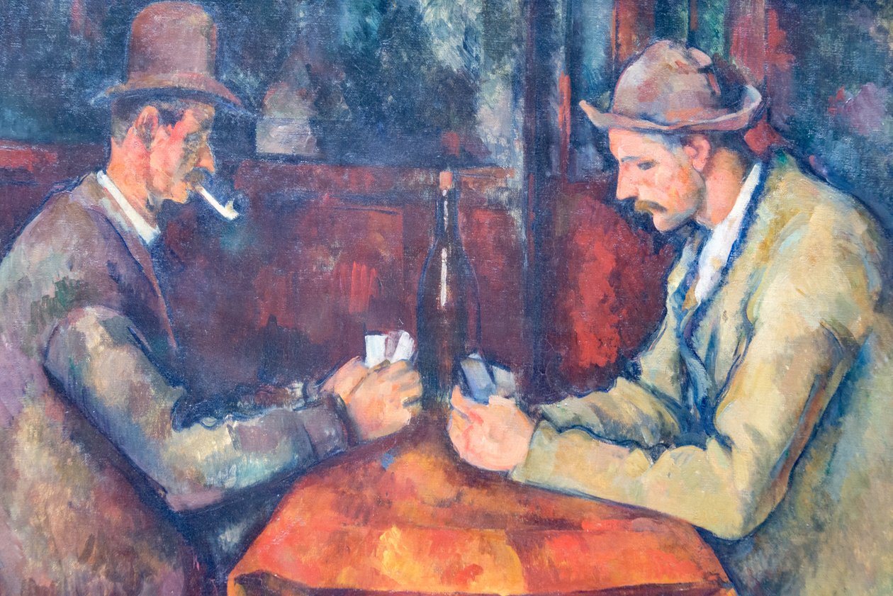 A kártyások, Cézanne, Musée d