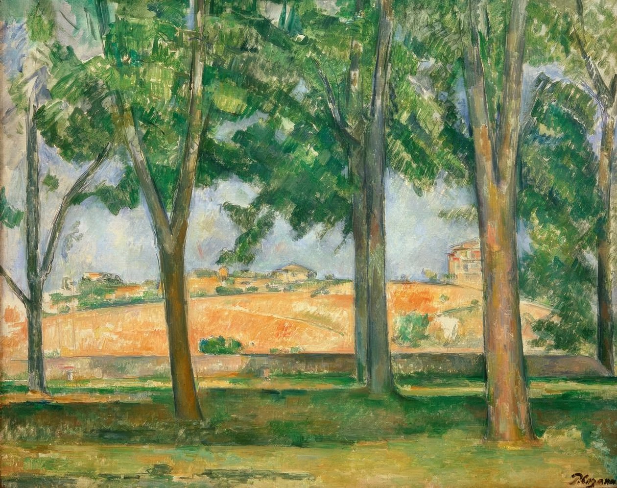 Jas de Bouffan gesztenyefái alkotó: Paul Cézanne