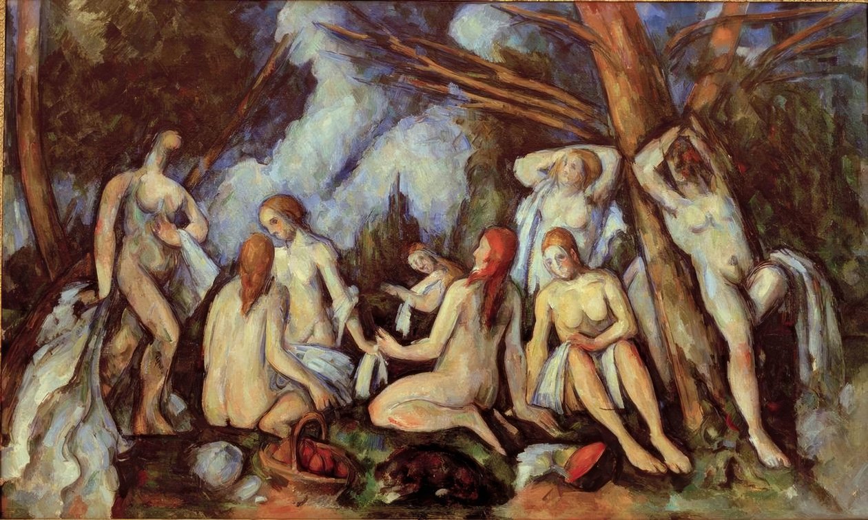 A nagy fürdőzők alkotó: Paul Cézanne