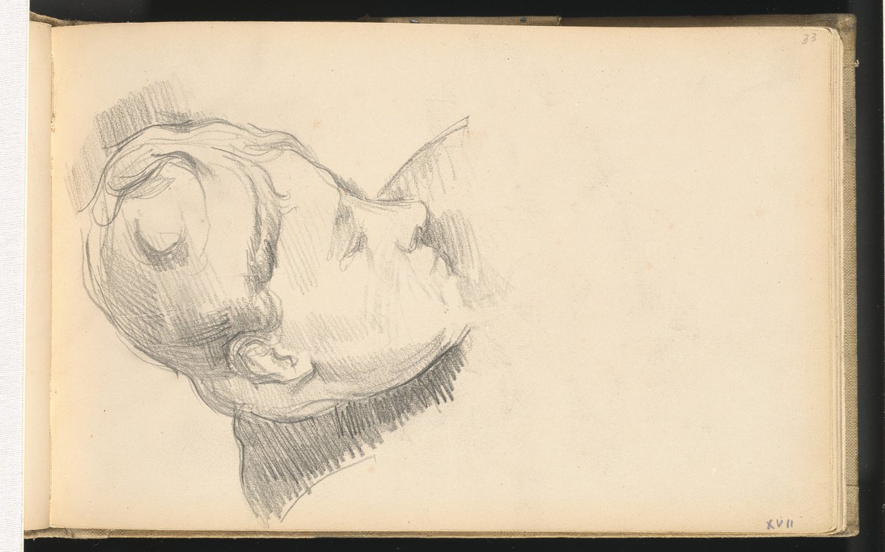 Madame Cézanne lehajtott fejjel alkotó: Paul Cézanne