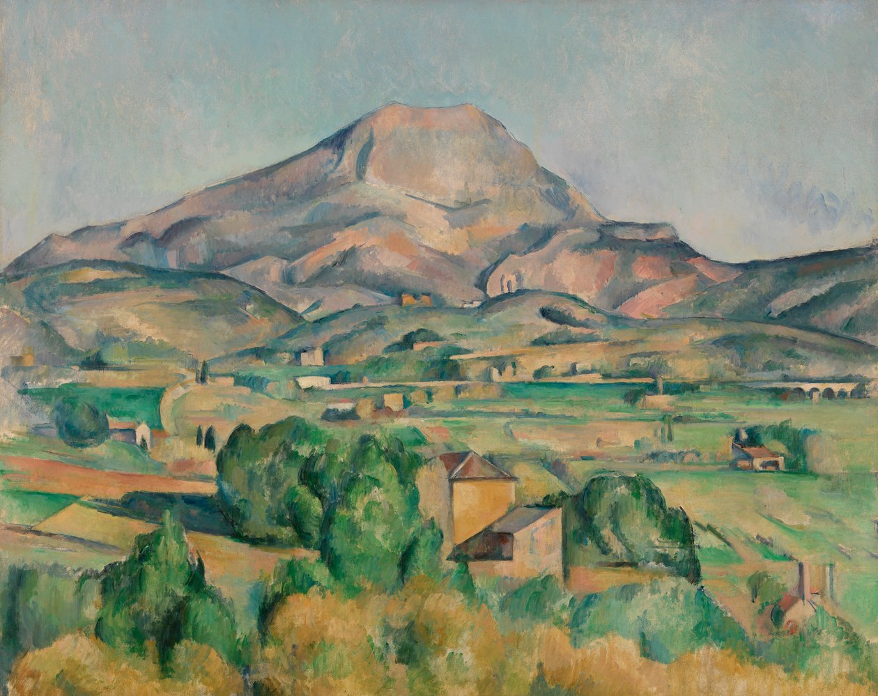 Mont Sainte-Victoire (Sainte-Victoire-hegy) alkotó: Paul Cézanne