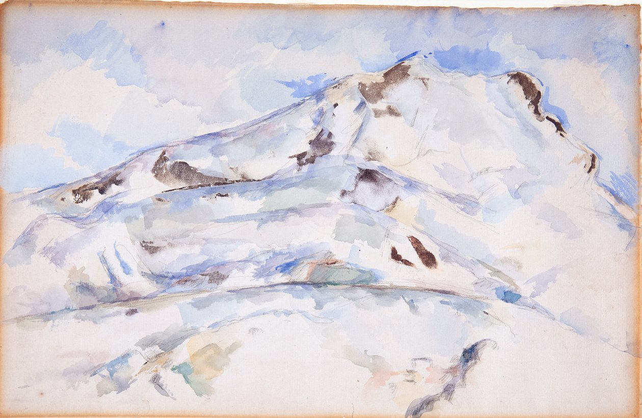 Mont Sainte-Victoire (Sainte-Victoire-hegy) alkotó: Paul Cézanne