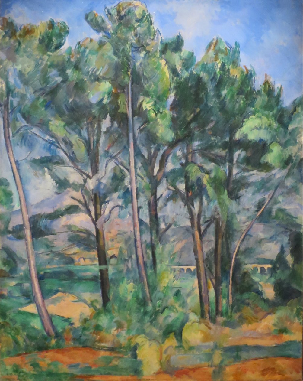 Montagne Sainte-Victoire és a Valcros viadukt alkotó: Paul Cézanne