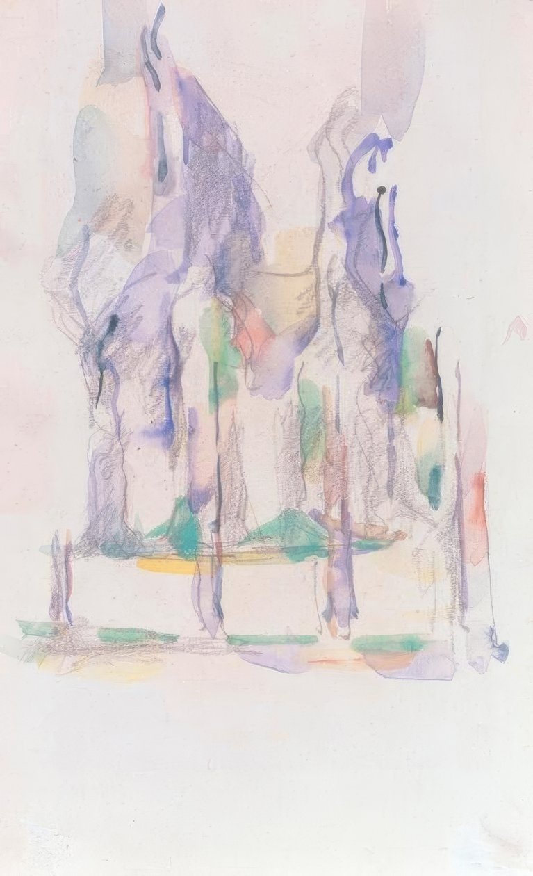 P. Cézanne, Baumgruppe alkotó: Paul Cézanne
