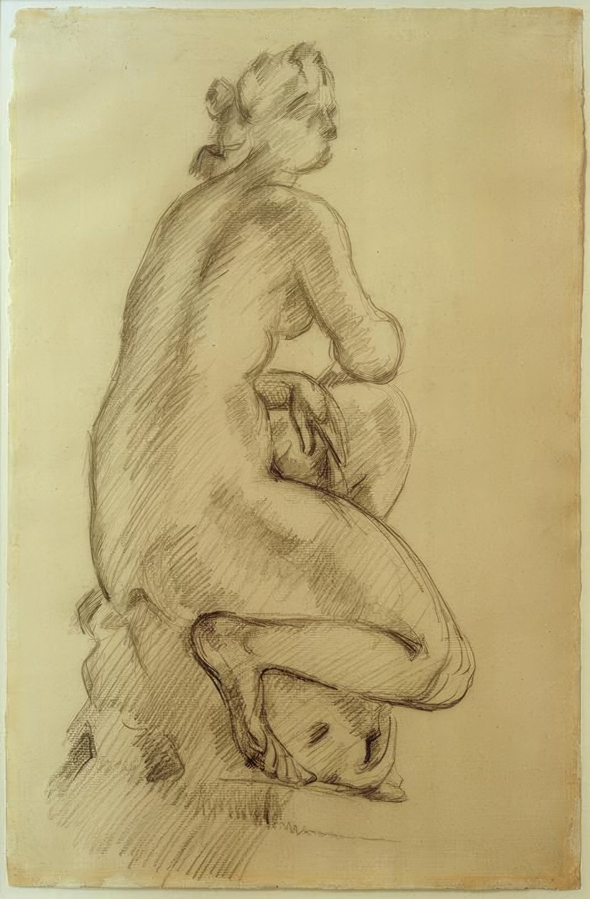P.Cézanne, Kauernde Venus alkotó: Paul Cézanne