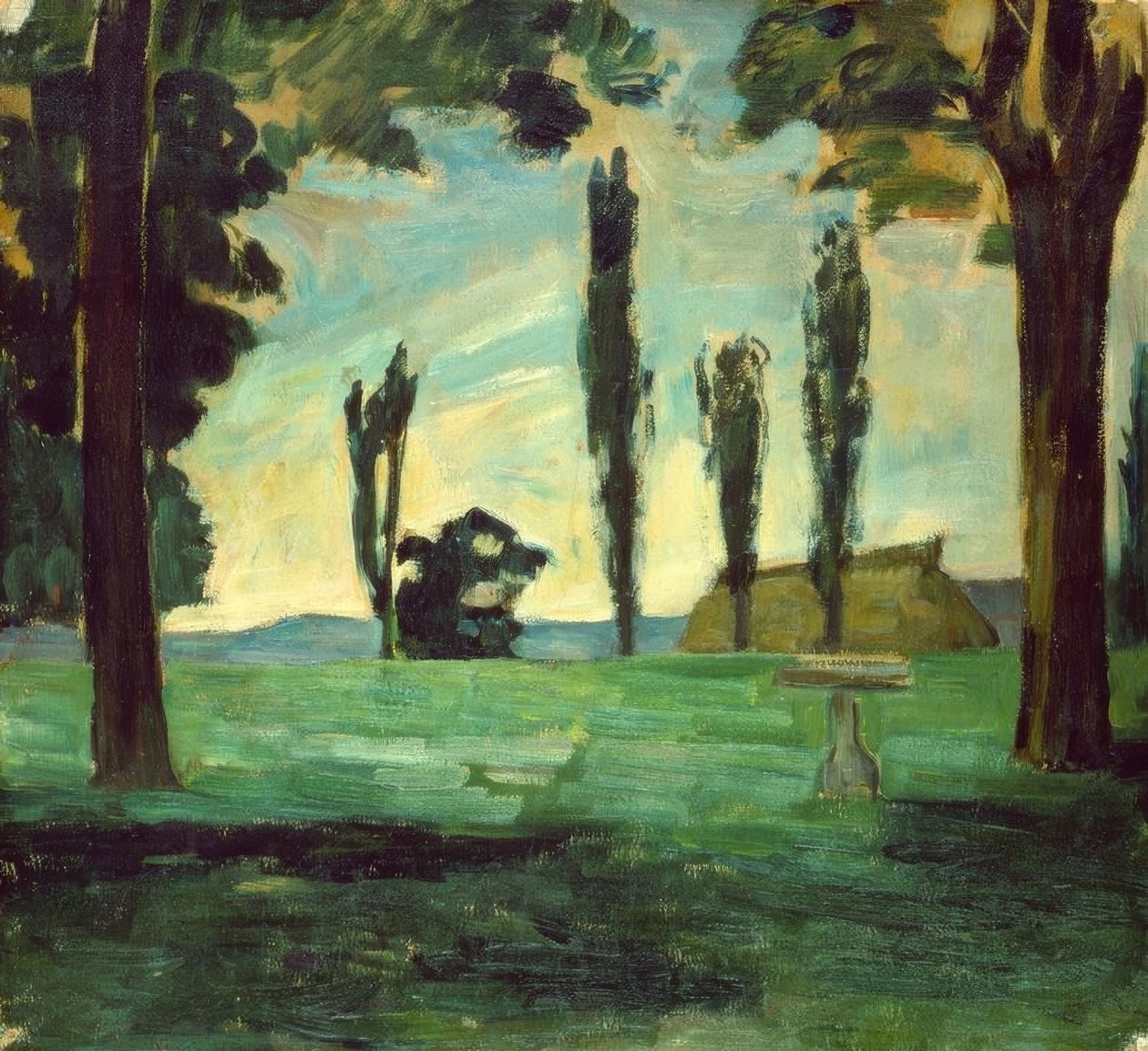 Vidéki táj alkotó: Paul Cézanne