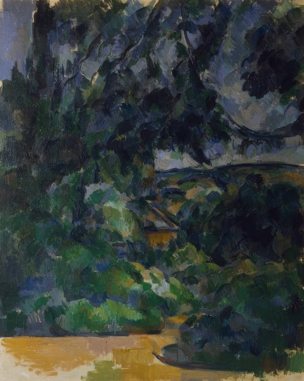 Kék táj alkotó: Paul Cézanne