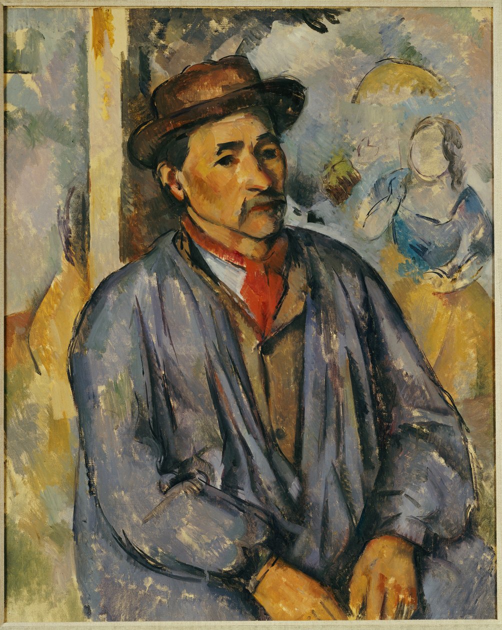 Kék inges paraszt alkotó: Paul Cézanne