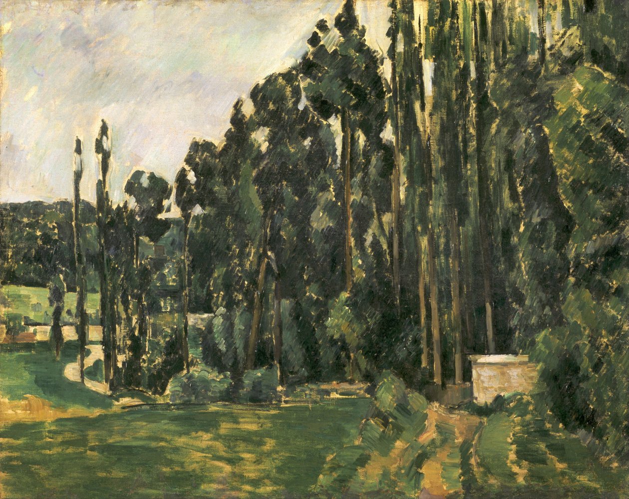 Nyárfák, 1879-1880 alkotó: Paul Cézanne