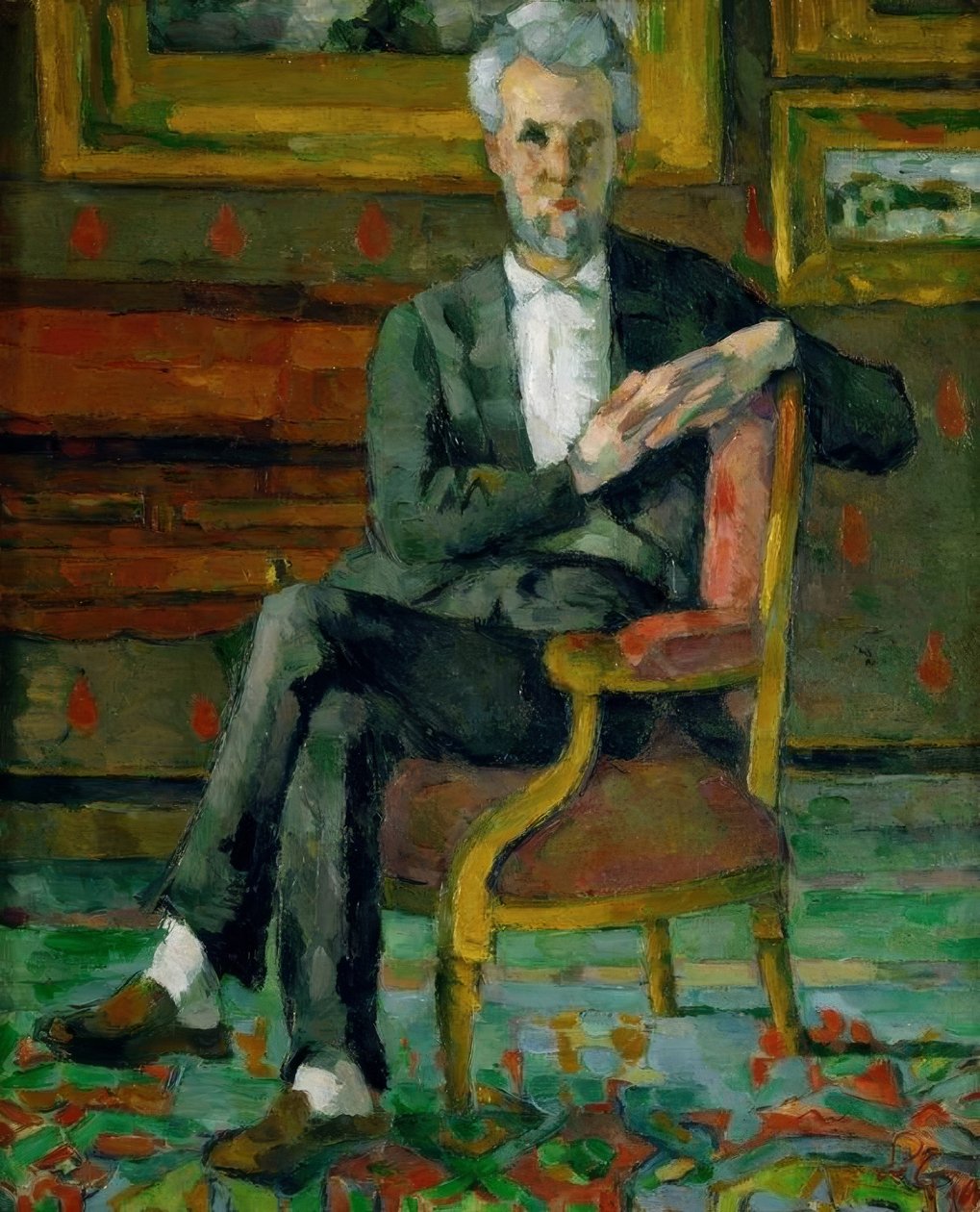 Chocquet portréja alkotó: Paul Cézanne