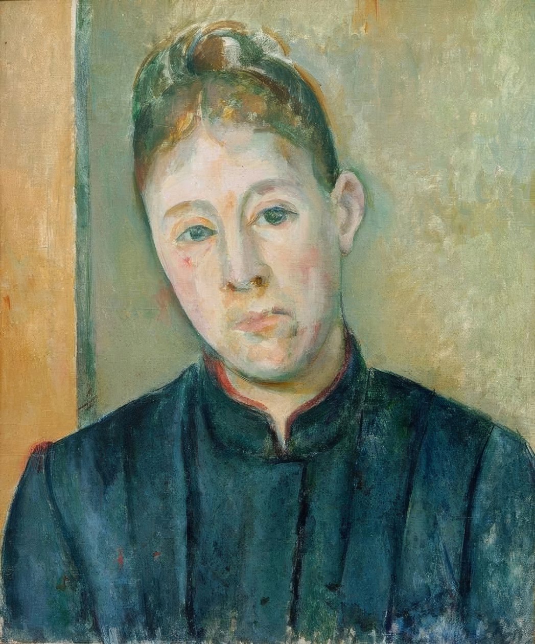 Madame Cézanne portréja alkotó: Paul Cézanne