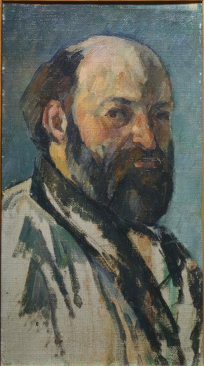 A művész portréja alkotó: Paul Cézanne