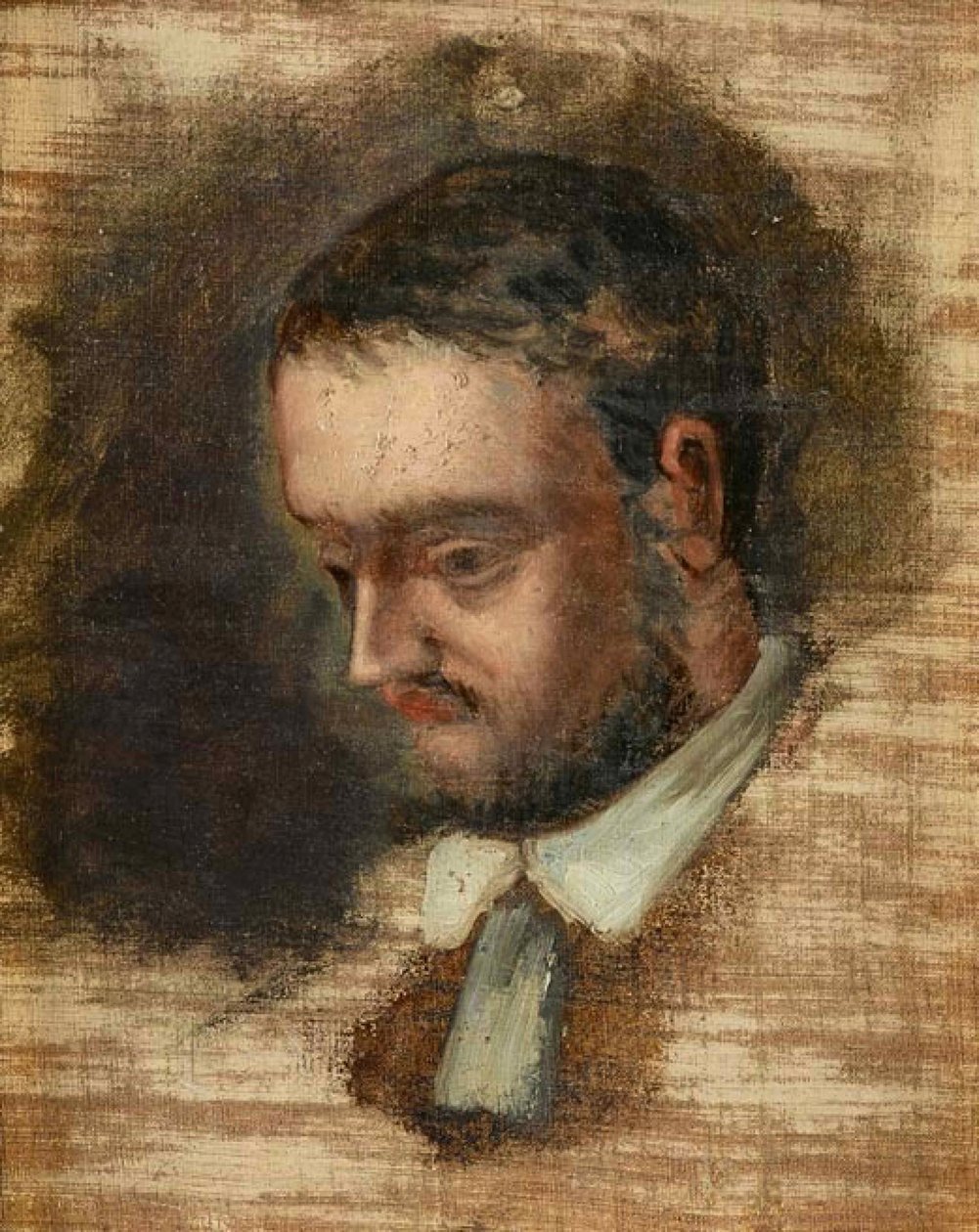 Émile Zola portréja 1840-1902, kb. 1862-1864. alkotó: Paul Cézanne