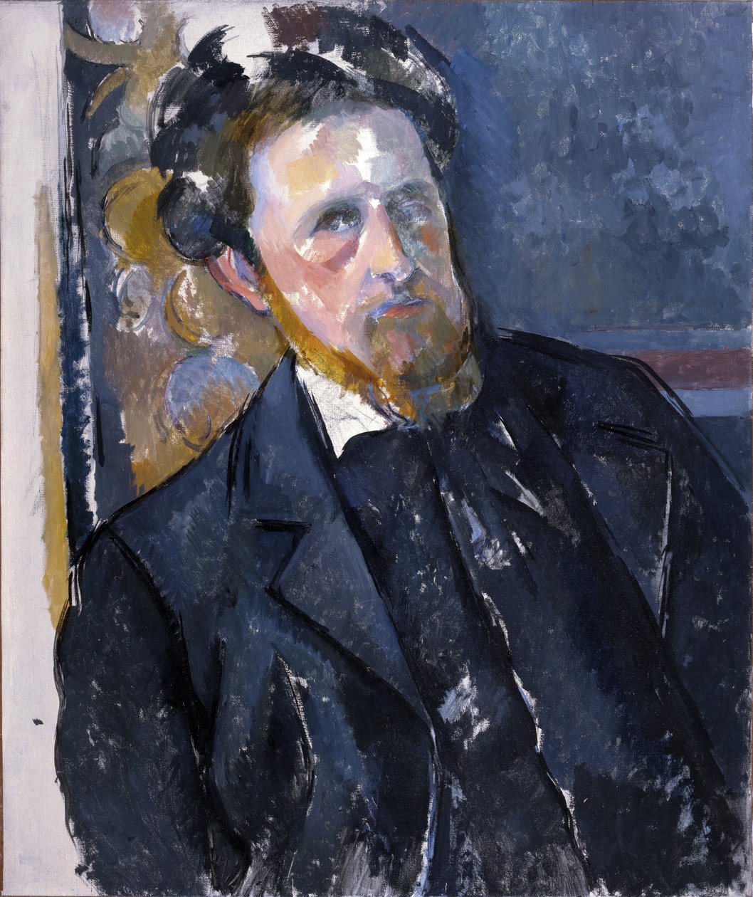 Joachim Gasquet (1873-1921) portréja – Paul Cezanne (1839-1906). Olaj, vászon, kb. 1896. Nemzeti Galéria, Prága alkotó: Paul Cézanne