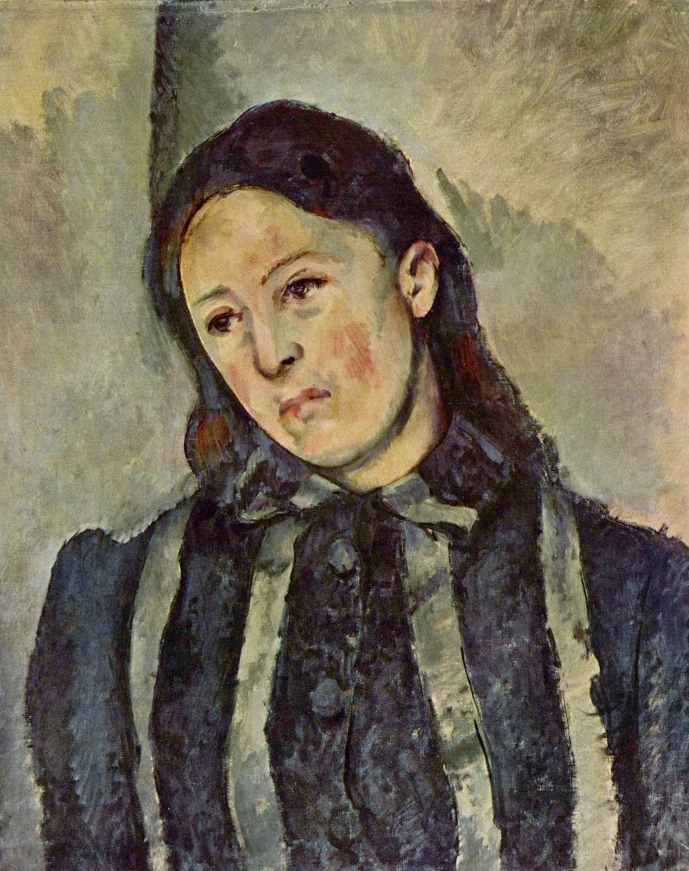 Madame Cézanne portréja alkotó: Paul Cézanne