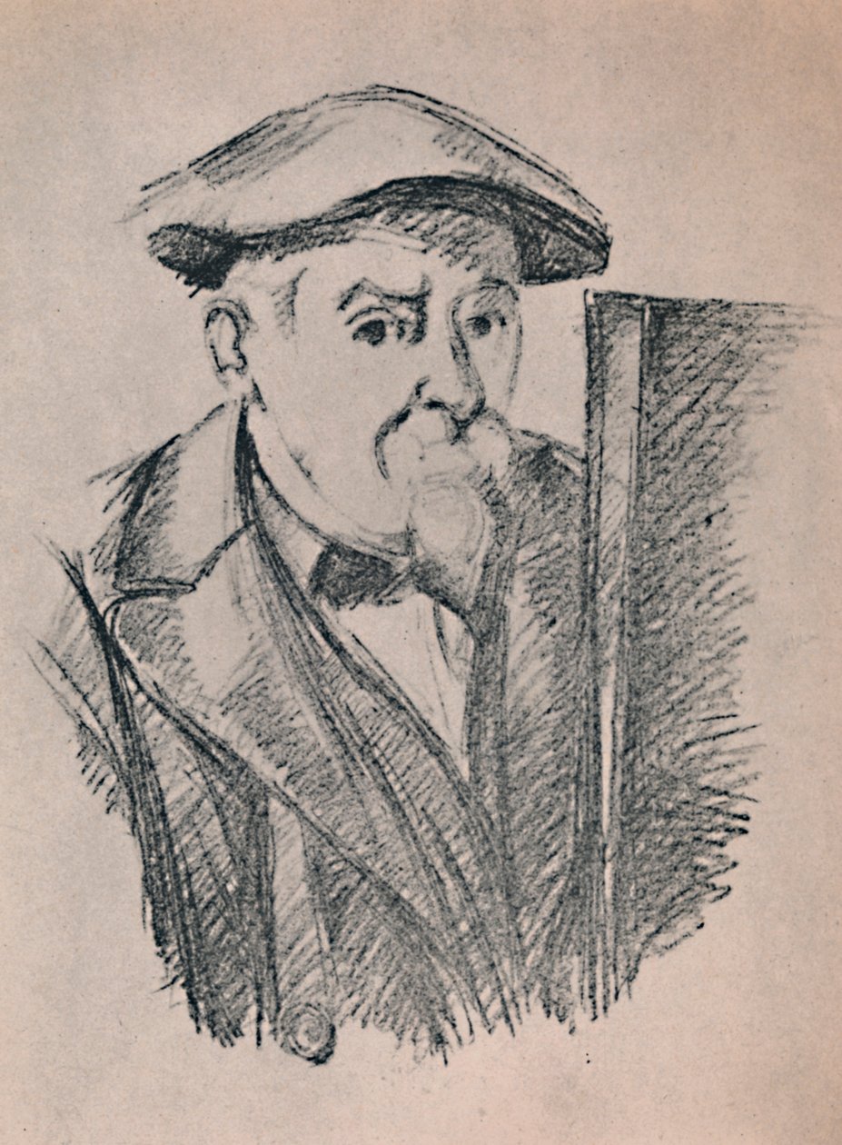 A művész portréja, 1900 körül, 1946. alkotó: Paul Cézanne