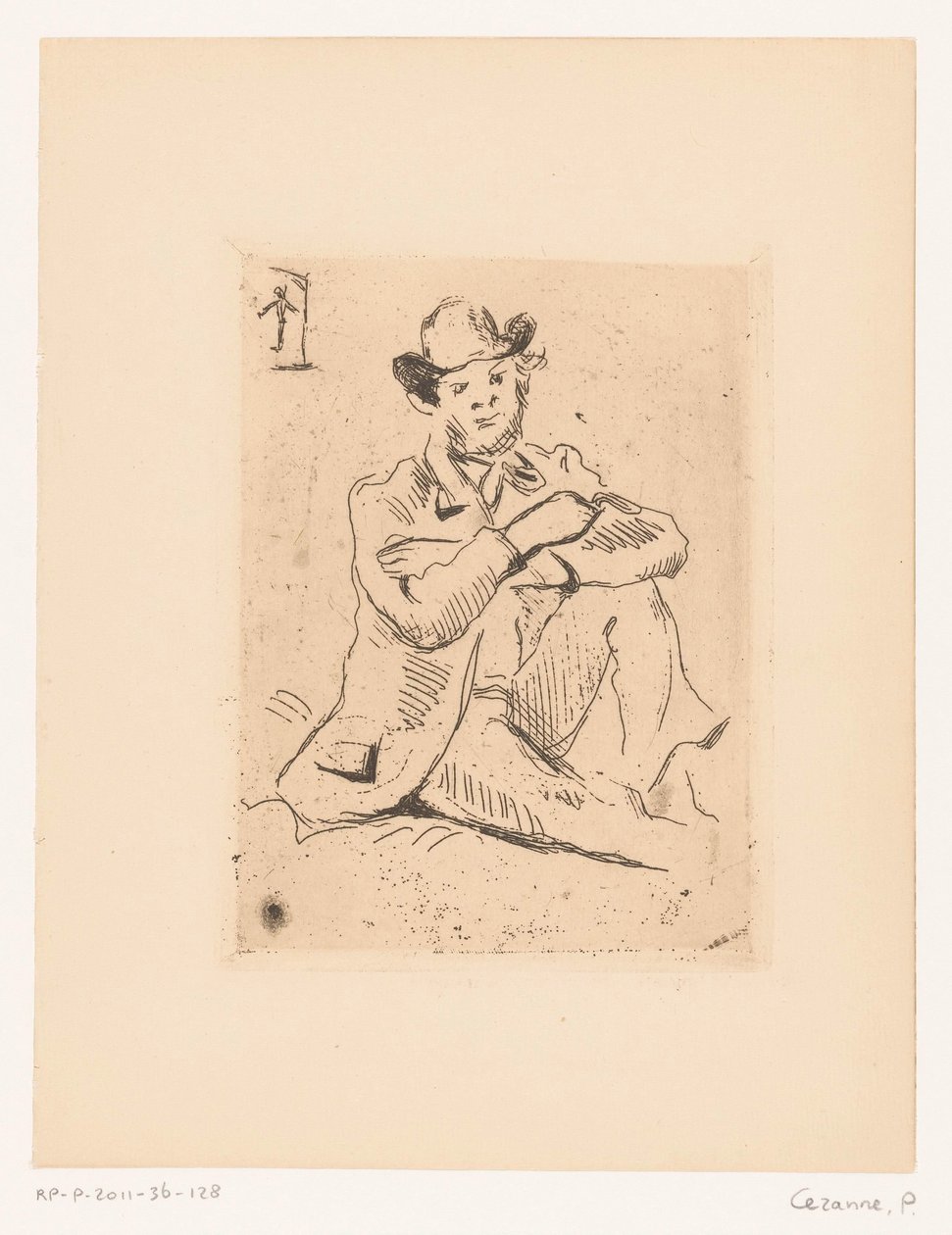 Armand Guillaumin portréja alkotó: Paul Cézanne