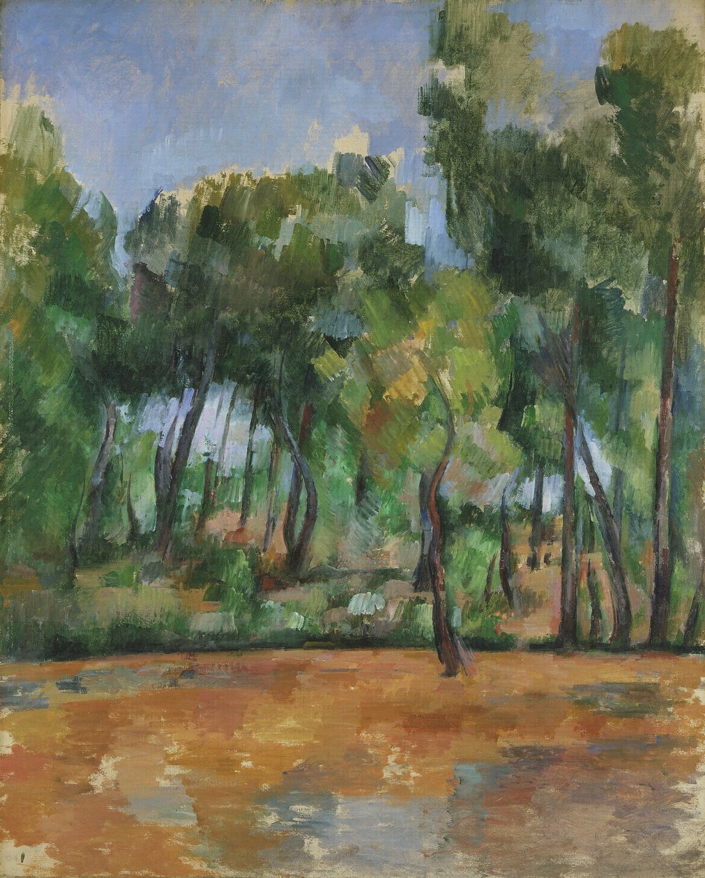 „Povencal Landscape”, 1880-as évek vége alkotó: Paul Cézanne