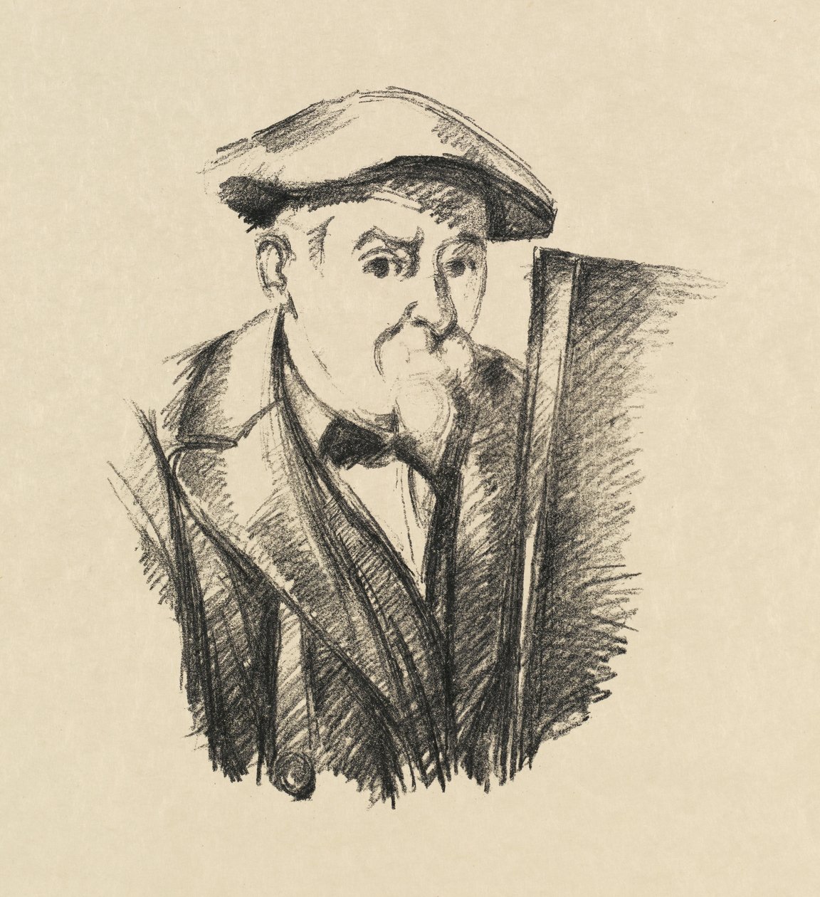 Önarckép, 1899. alkotó: Paul Cézanne