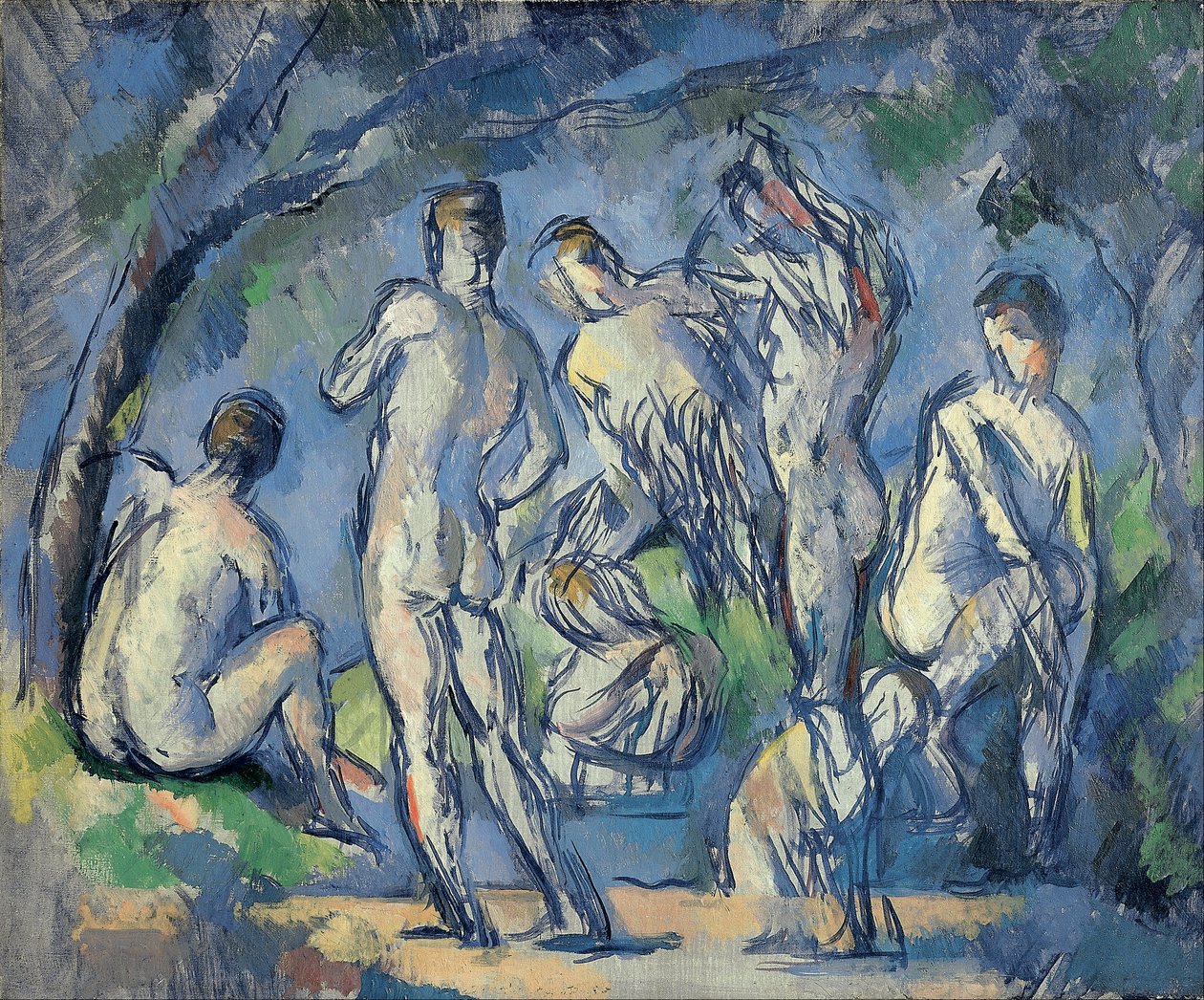 Hét fürdőző alkotó: Paul Cézanne
