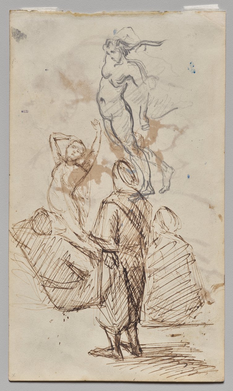 Tanulmányok lapja alkotó: Paul Cézanne