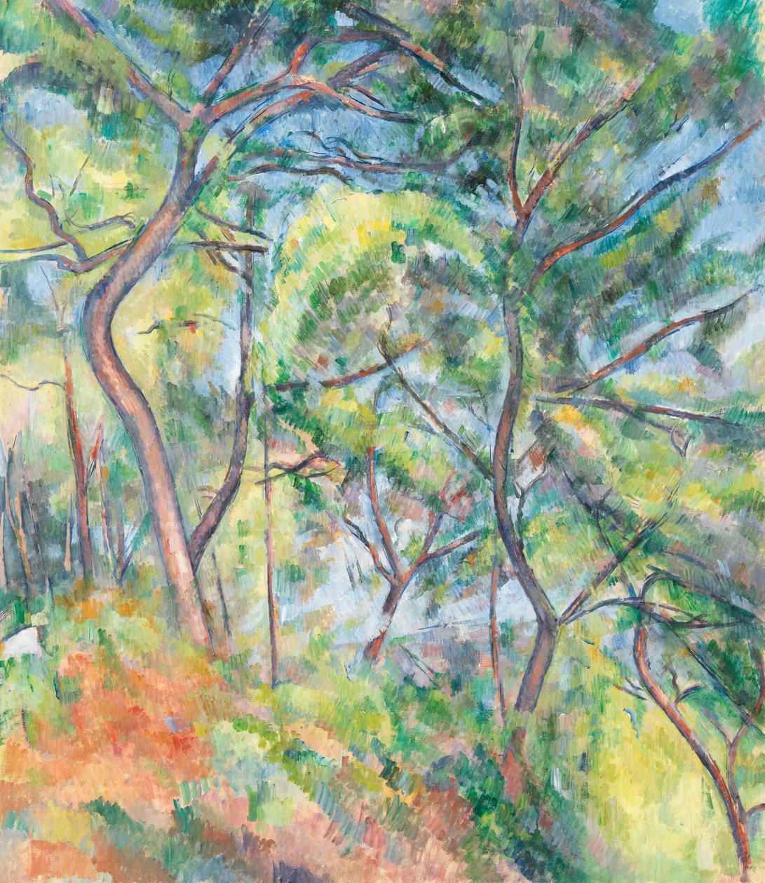 Glades, 1894 körül alkotó: Paul Cézanne